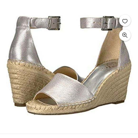 Vince Camuto Open Toe Leera Espadrille Wedge Sandal SZ 11 NWOB - Picture 1 of 6